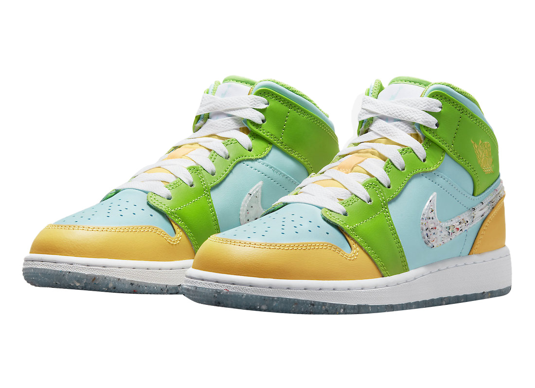 Air Jordan 1 Mid GS Nike Grind DX4368-400