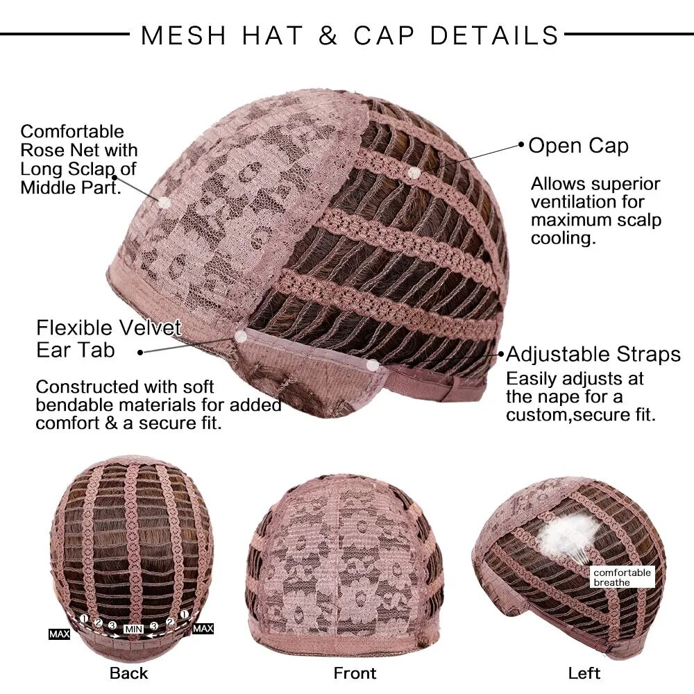 Ombre Brown Blonde Highlight Synthetic Wigs Natural Long Wavy Wig for Women Cosplay Daily Middle Part Hair Heat Resistant