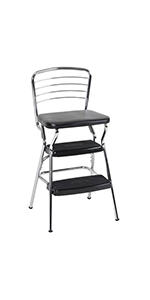 step stool;serving cart;cart;chair step stool;bar stool;folding table;folding chair;retro dining