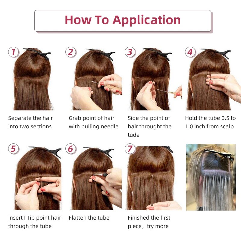 SoIove I Tip Real human hair Extension Brazilan Remy Hair Extensions Natural Straight Human Keratin Fusion Hair  0.8g 1g/Strand