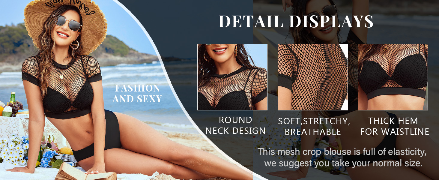 FISHNET TOPS