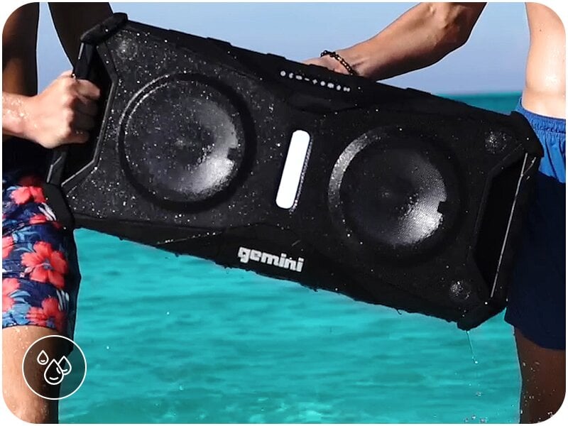 Gemini SOSP-8BLK SOUNDSPLASH Floating Speaker