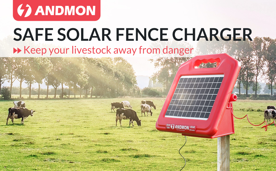 SOLAR ELECTRIC FENCE CHARGER