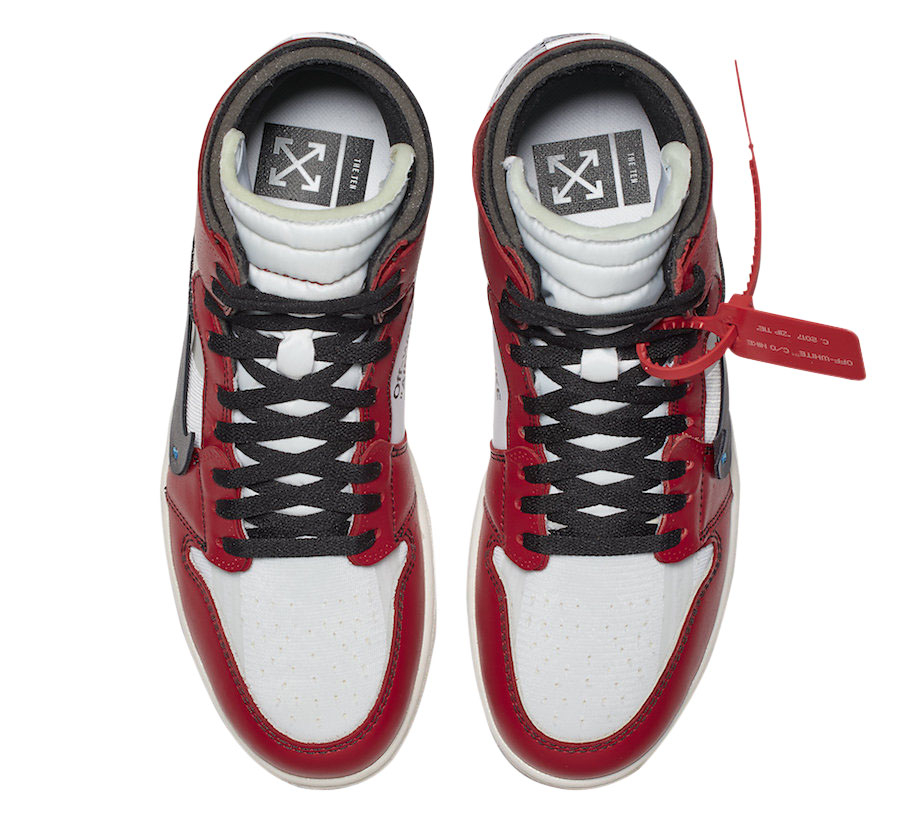 OFF-WHITE x Air Jordan 1 High Chicago AA3834-101