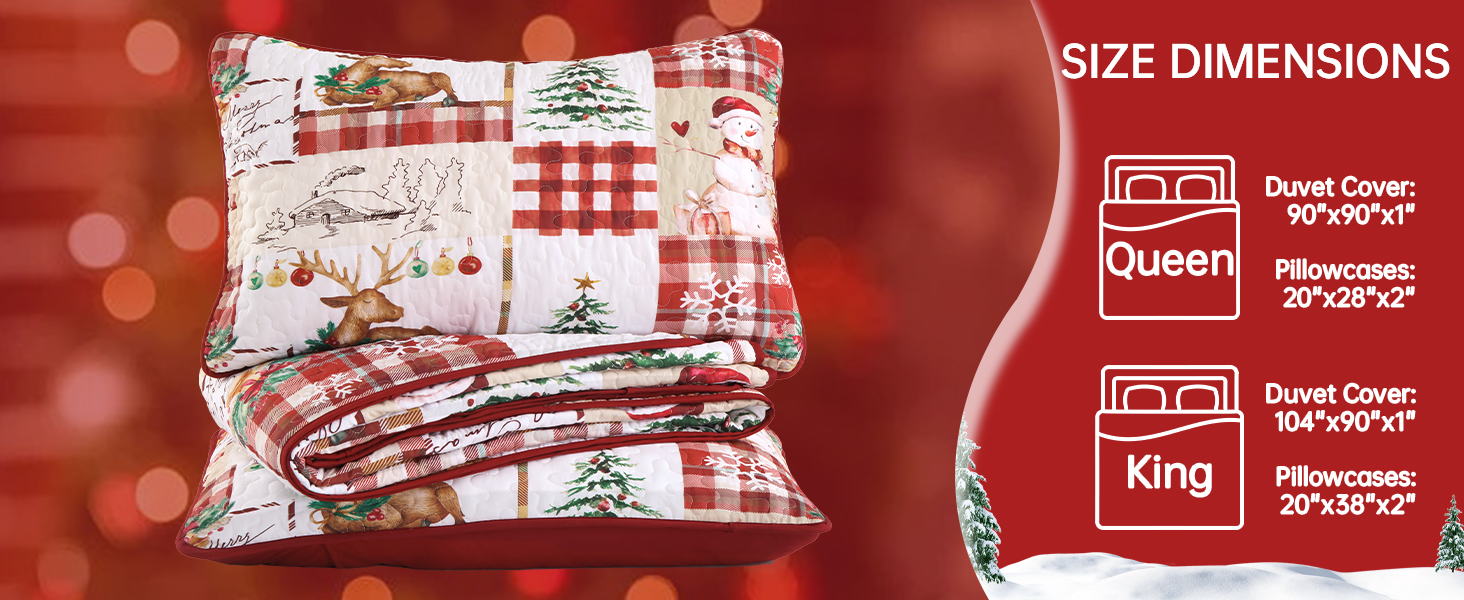 Christmas Quilt Set