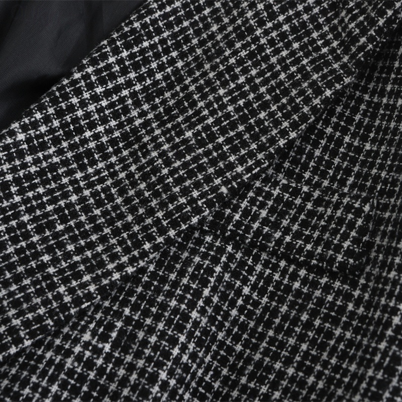 Men's Blazer Business Cocktail Party Wedding Party Fashion Casual Spring &  Fall Polyester Houndstooth Button Pocket Comfortable Double Breasted Blazer Brown Gray 2024 - US $61.99 –P5
