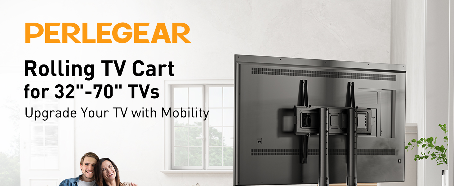 rolling tv cart