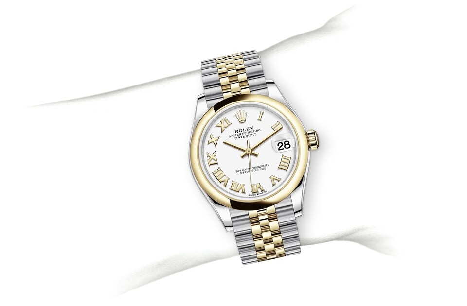 Rolex Datejust in Oystersteel and gold, m278243-0002 | Europe Watch Company