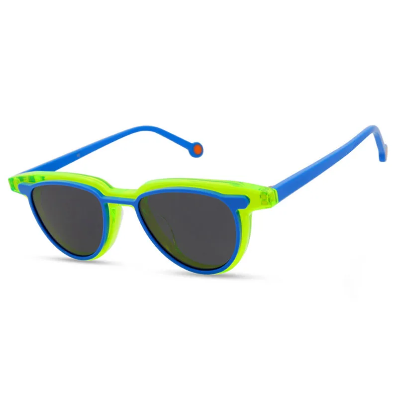 Belight Optical Fancy Candy Color Magnet Detachable Acetate Glasses Frame Men Women Prescription Eyeglasses  Eyewear 2306