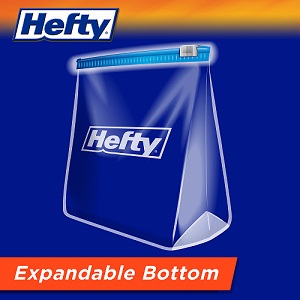 Hefty Slider Freezer Bags