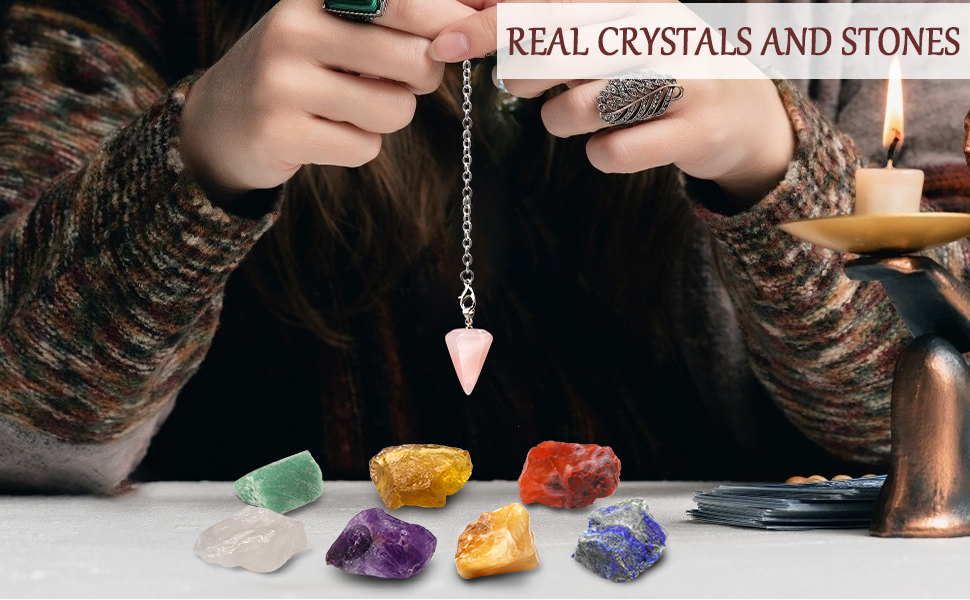 Crystals and stones