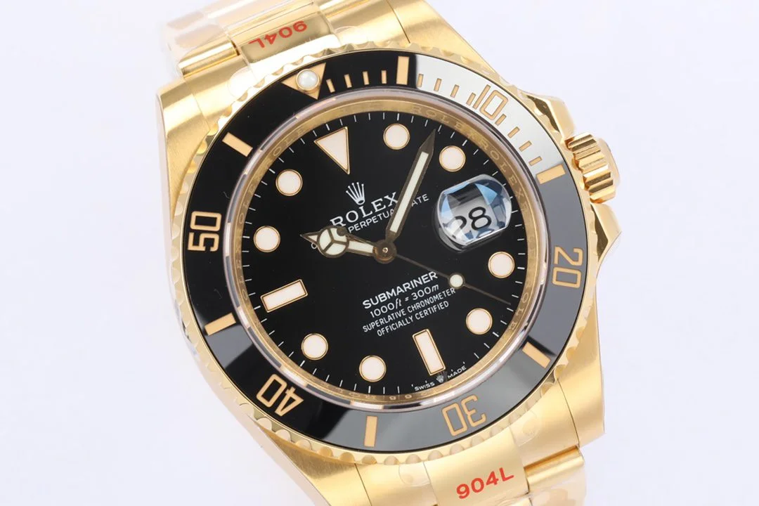 EW厂Rolex劳力士潜航者型系列m126618ln-0002（全金黑水鬼）潜水腕表- AMO Watch