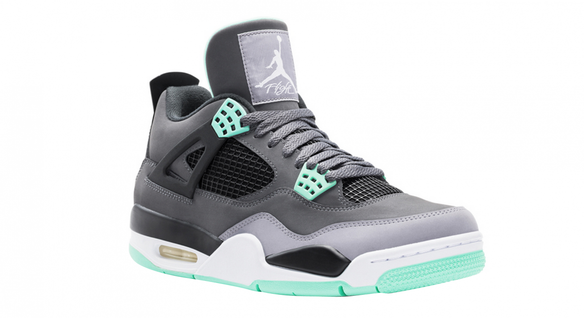 Air Jordan 4 Green Glow 308497033