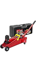 BIG RED T820014S Torin Hydraulic Trolley Service/Floor Jack with Blow Mold Carrying Storage Case,...