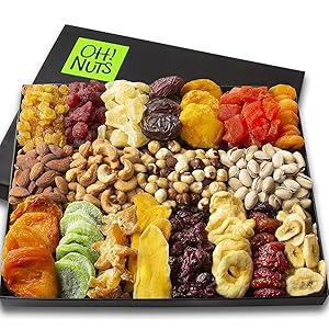 dried fruit gift tin box, thanksgiving, chocolate, candy,