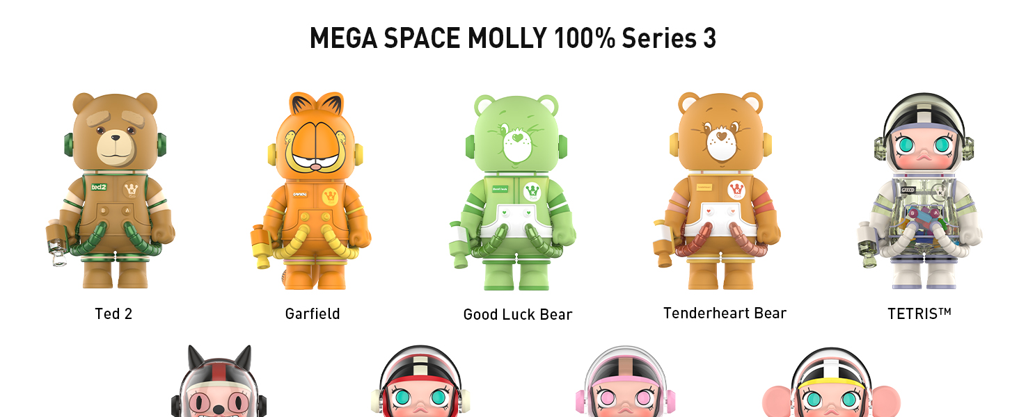 MEGA SPACE MOLLY 100% Series 3