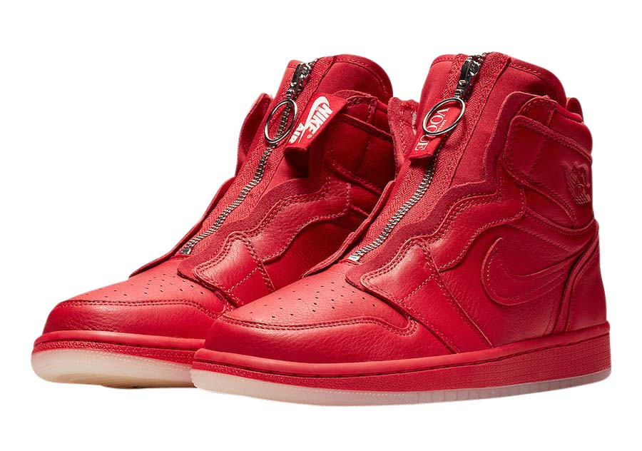 Air Jordan 1 High Zip WMNS AWOK University Red BQ0864-601