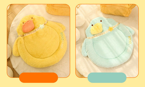 Cat Bed Duck Shape Mat 2 Color Pet Sleeping Bed Cat Pillow