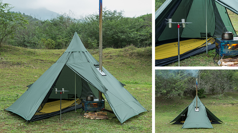 HUSSAR teepee tent details