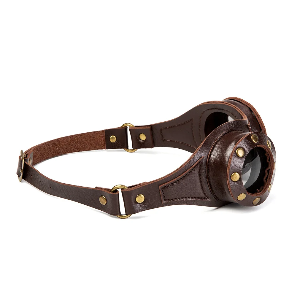 Belight Optical New Arrival Fancy Vintage Retro Halloween Cosplay Steampunk Industrial Gothic Style Outdoor Goggles FGS007CF