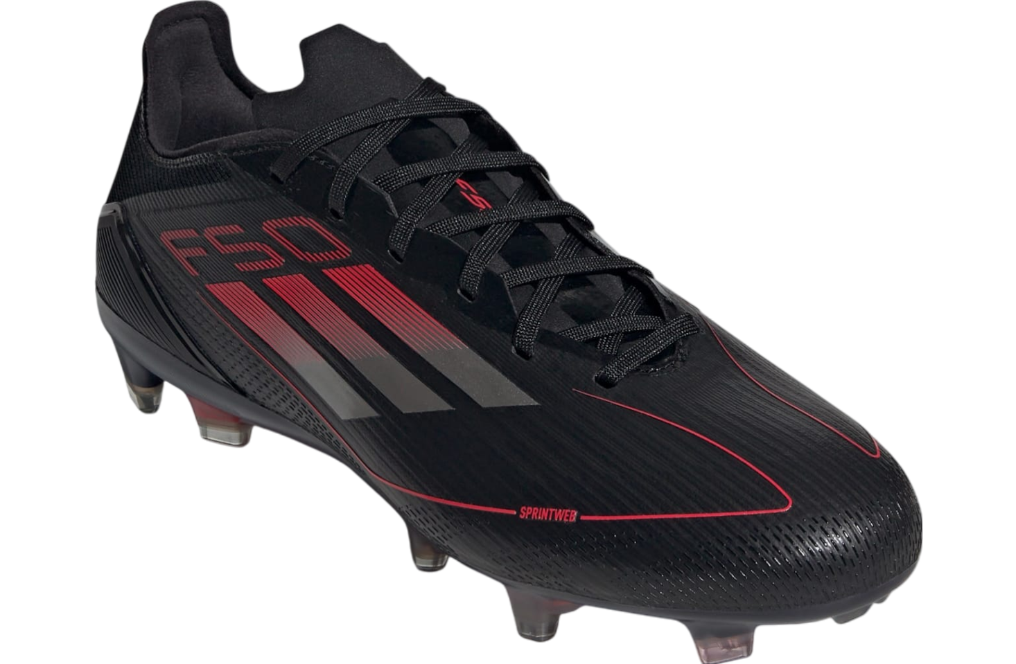 Adidas F50 Pro FG Core Black / Iron Metallic