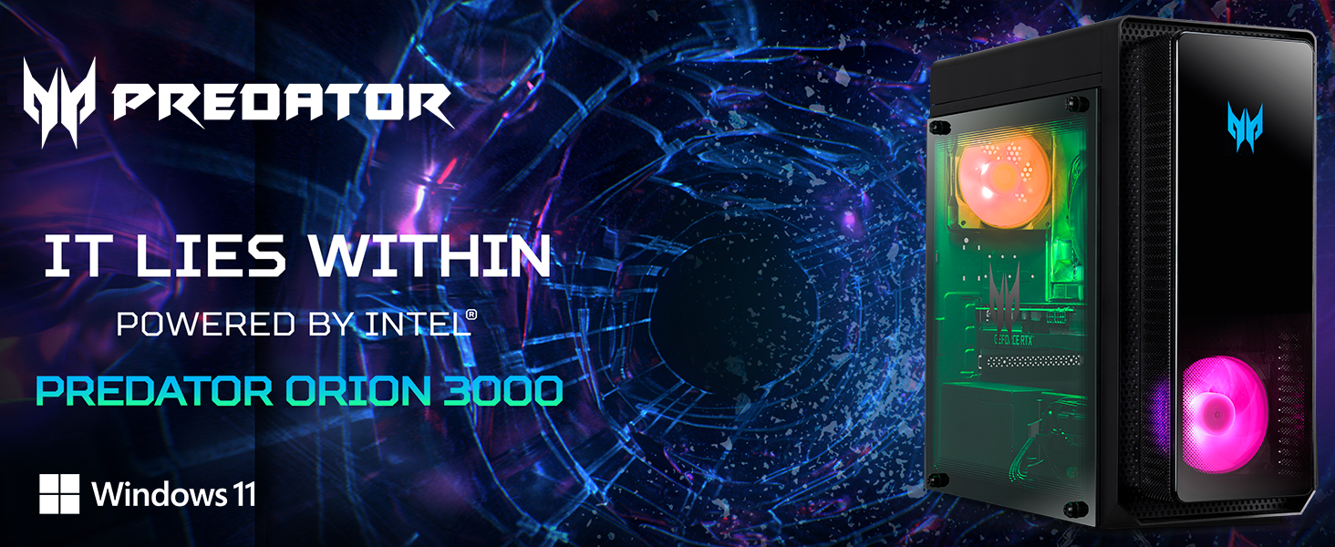 Predator Gaming Desktop NVIDIA Intel 12th Gen Amazon Choice CyberpowerPC iBUYPOWER Handpicked