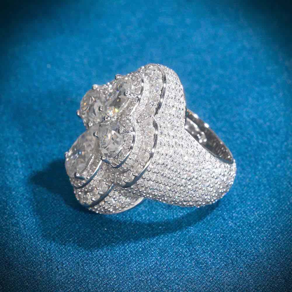 Iced out watch-Yika Jewelry