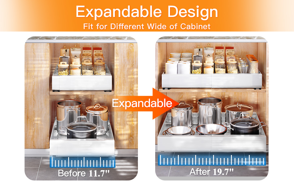 Pull Out Cabinet Organizer