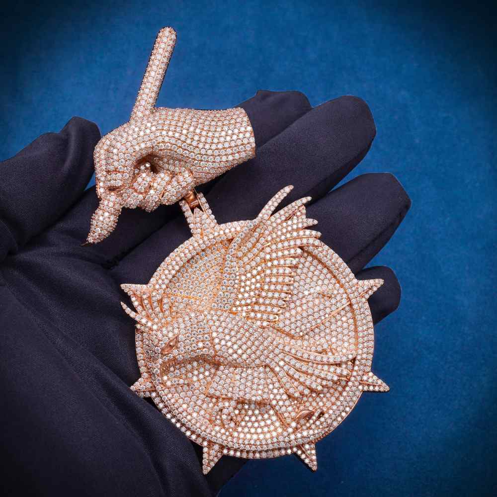 Iced out watch-Yika Jewelry