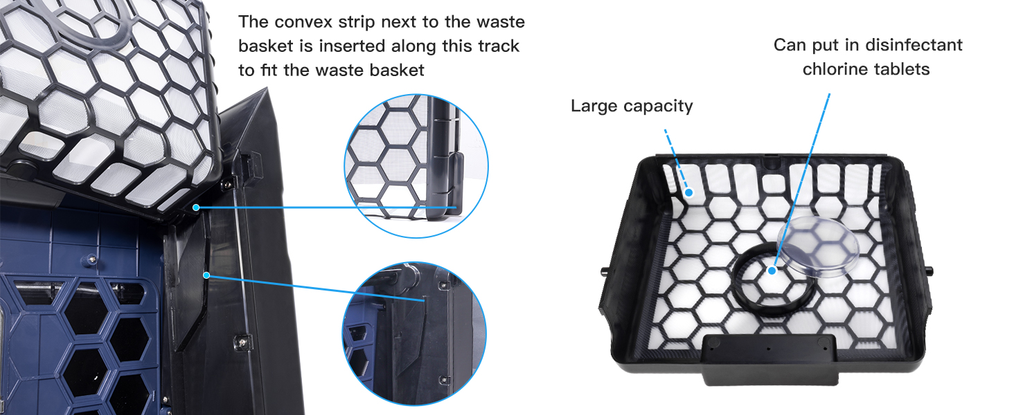BEAUGATHER Pool Surface Cleaner Robot