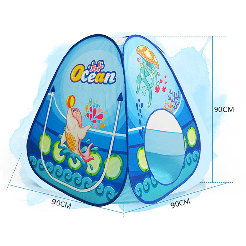 Oyuncaklar tünel çadır okyanus serisi karikatür oyun büyük uzay topu çukurları taşınabilir havuz katlanabilir çocuk açık spor eğitici oyuncaklar