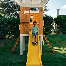 AVENLUR OUTDOOR SWINGSET Playset Climb Swing Outdoor swingset Slide Toddlers kids