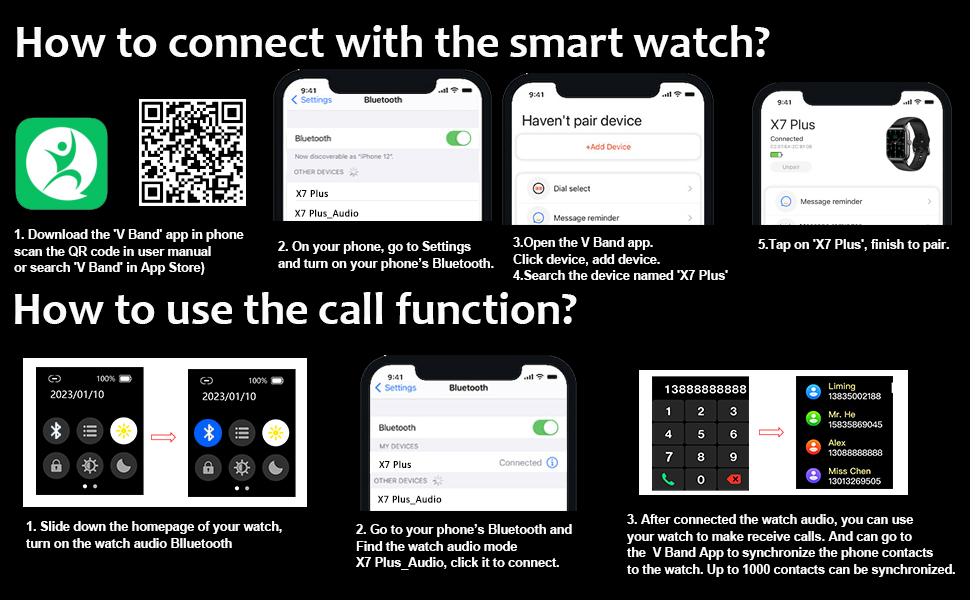 smart watch with call