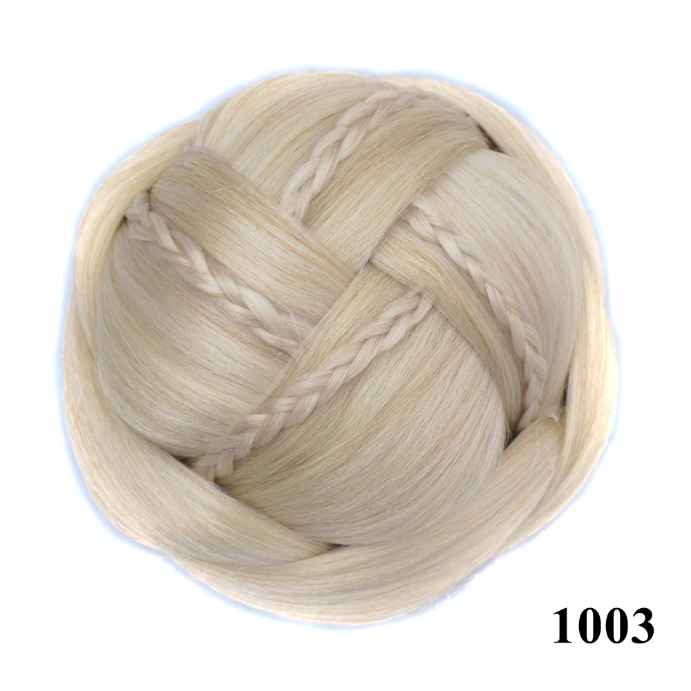 Soowee Synthetic Hair Chignon Fake Hair Bun Cover Donut Bsh Messy Bun Hair Pieces Scrunchies Updo Wig for Women