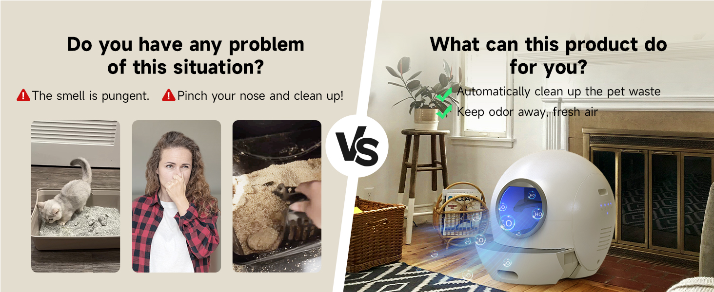automatic cat litter box