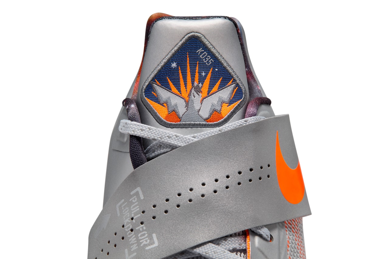 The Nike KD 4 "Galaxy" Is Returning in 2024 kevin durant basketball shoe nike swoosh low top sneakers futuristic space themed