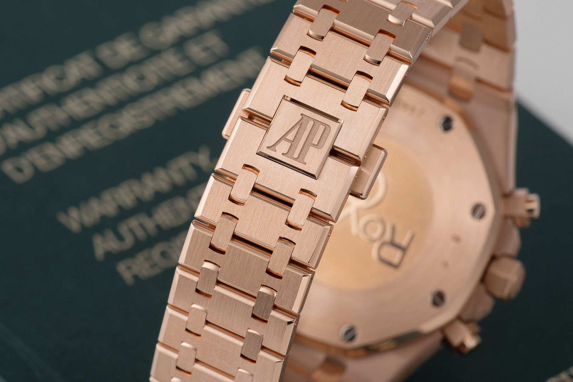 ref 26331OR.OO.1220OR.01 | 18ct Rose Gold 'Under AP Warranty' | Audemars Piguet Royal Oak Chronograph