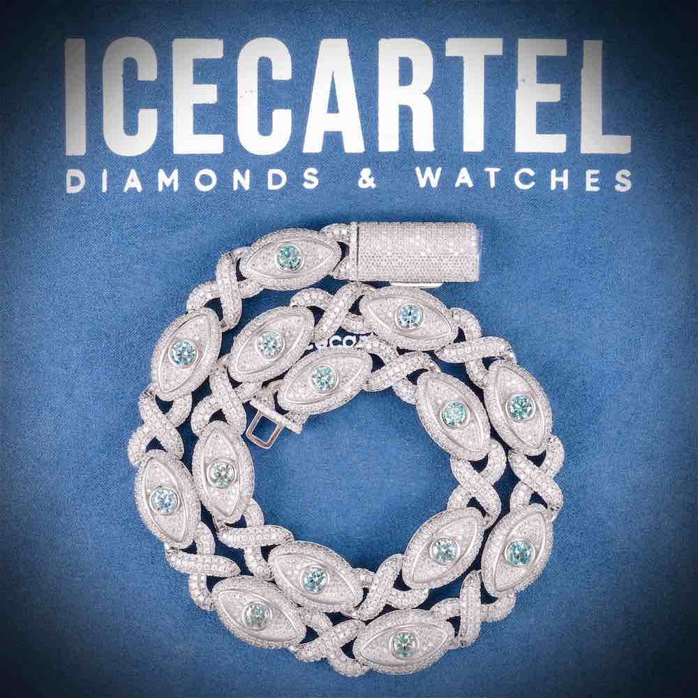 Iced out watch-Yika Jewelry