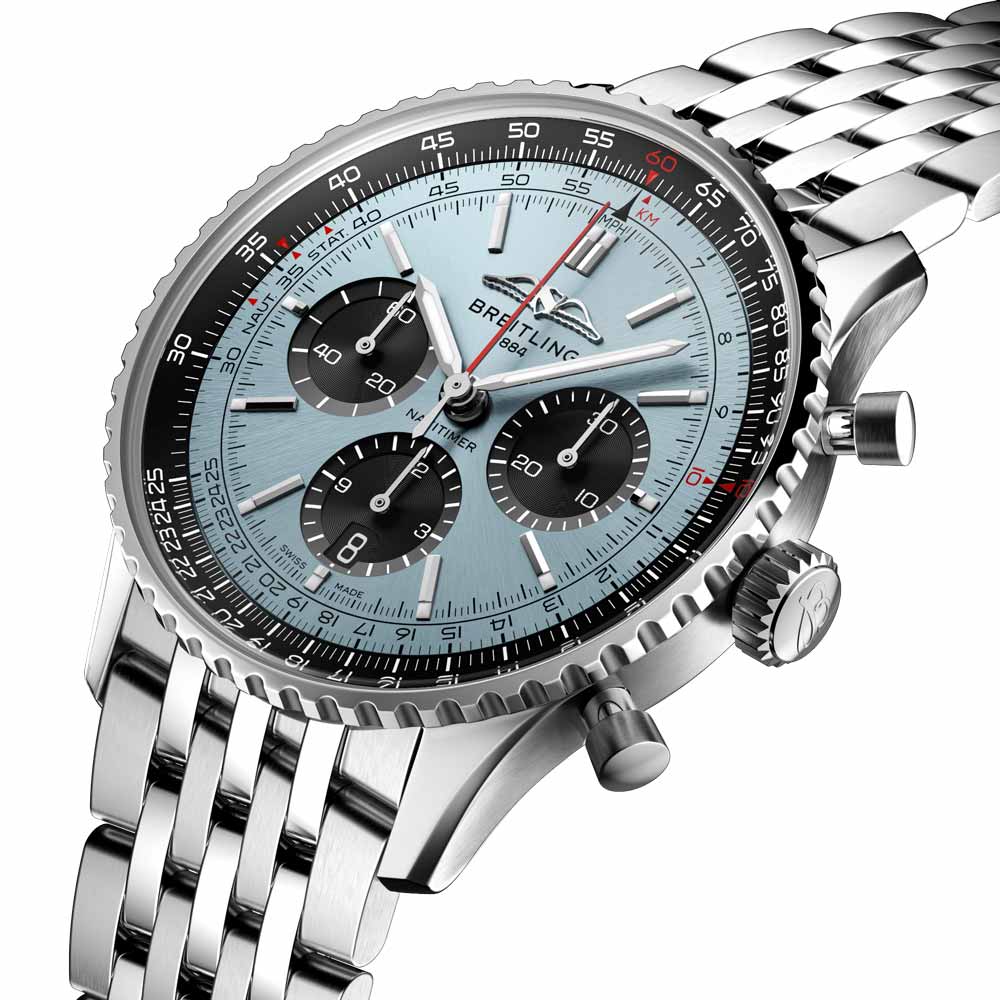 Breitling Navitimer B01 Chronograph 43mm Ice Blue Dial Automatic Gents 