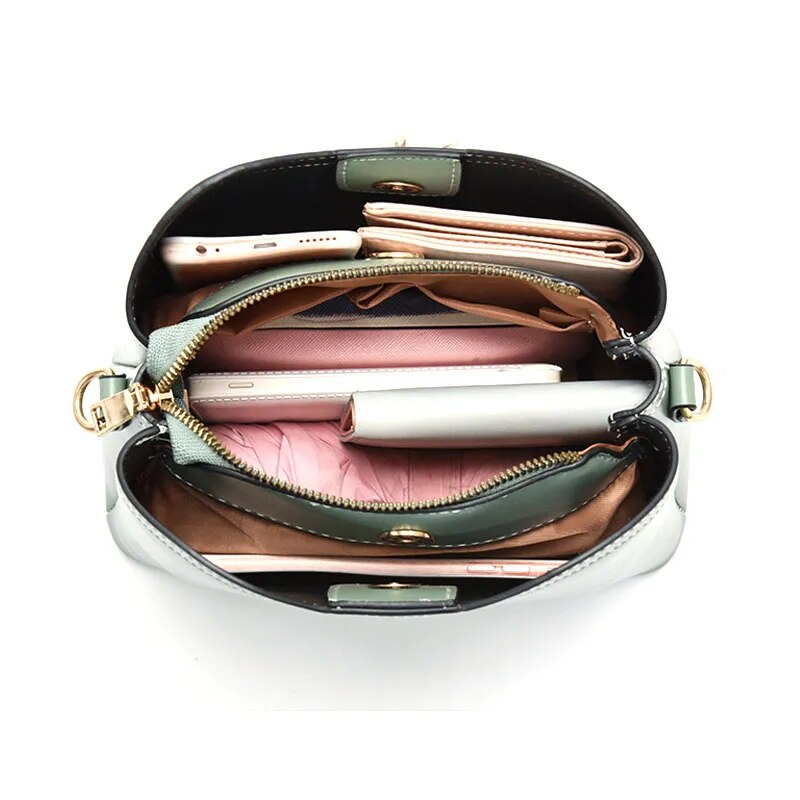 2023 Women White Handbag New Designer Butterfly Tassel PU Leather Messenger Bags Ladies Crossbody Female Tote Shoulder Bag