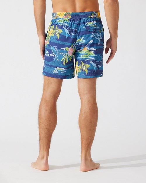 Big and Tall Artist Series 23 Rialto Aloha From Hawaii IslandZone Board Shorts111