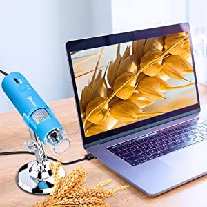 T TAKMLY digital microscope  work with windows pc laptop macbook