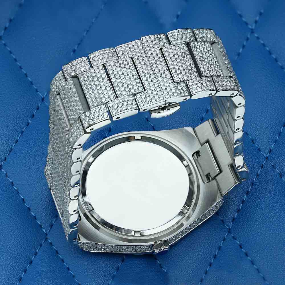 Iced out watch-Yika Jewelry