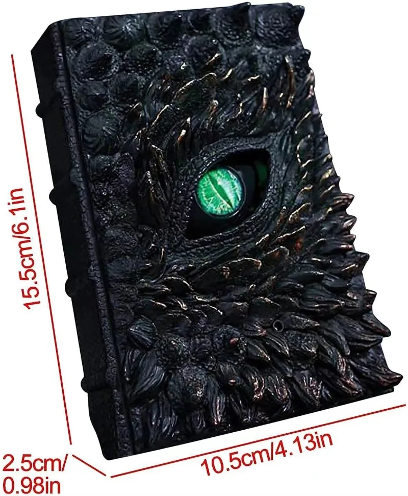 Resin Craft Ornaments Halloween Cyclops Devil Eyes Horror Book Statue Living Room Bedroom Home Decoration Home Accessories