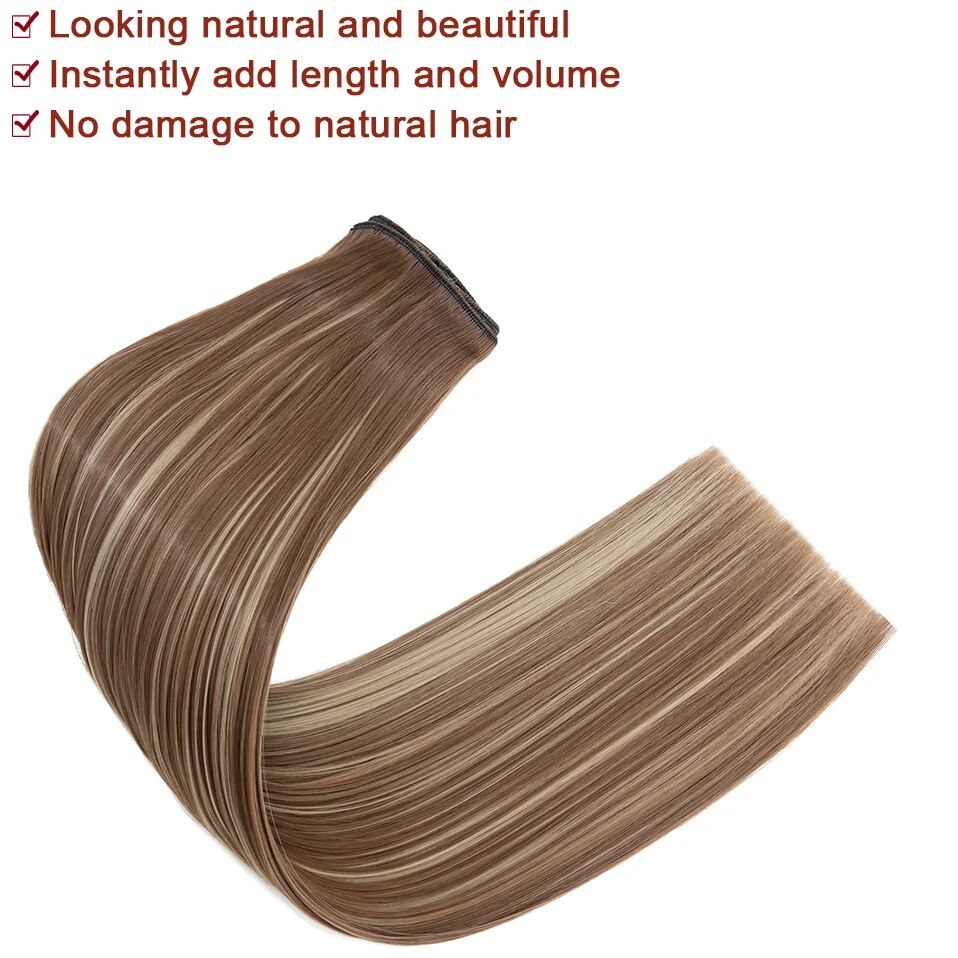 BENEHAIR 180g Straight Clip in hair extensions 22