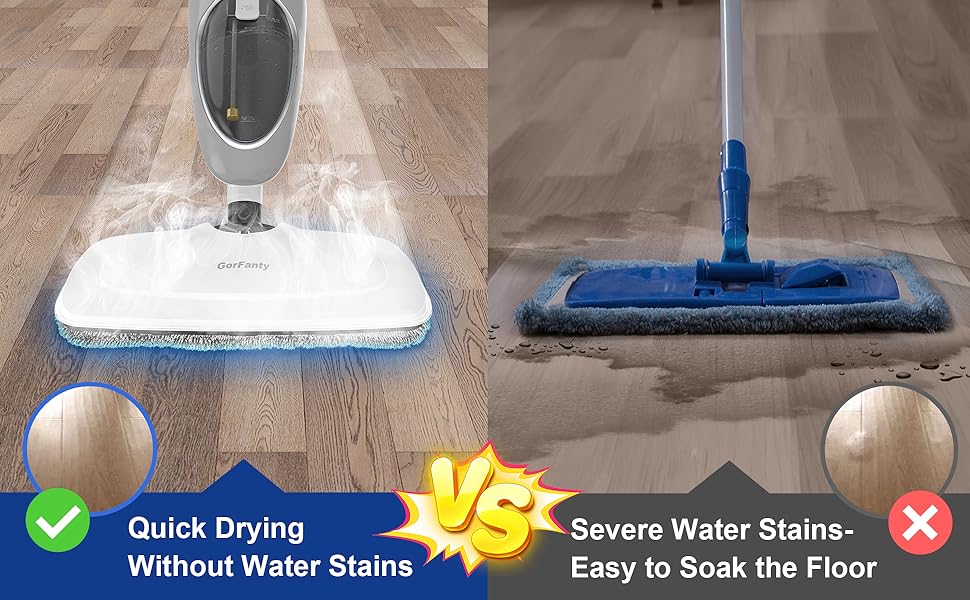 Fast Drying-Won't Leave Water Stains