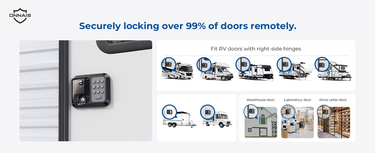 rv door locks