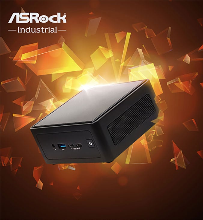 ASRock Industrial NUCS Ultra 4X4 BOX 8040 Series Fanned Barebone