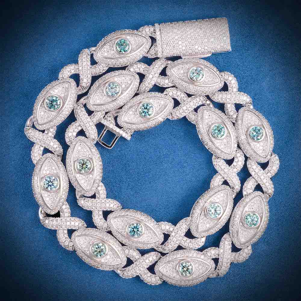 Iced out watch-Yika Jewelry