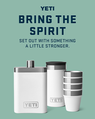 YETI Flasks and Shot Glasses